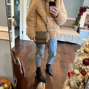 COPY - Vintage Frenchy of California leather metallic purse